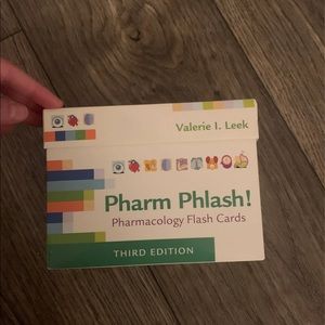 Pharmacology flash cards. All cards included. All cards in perfect condition